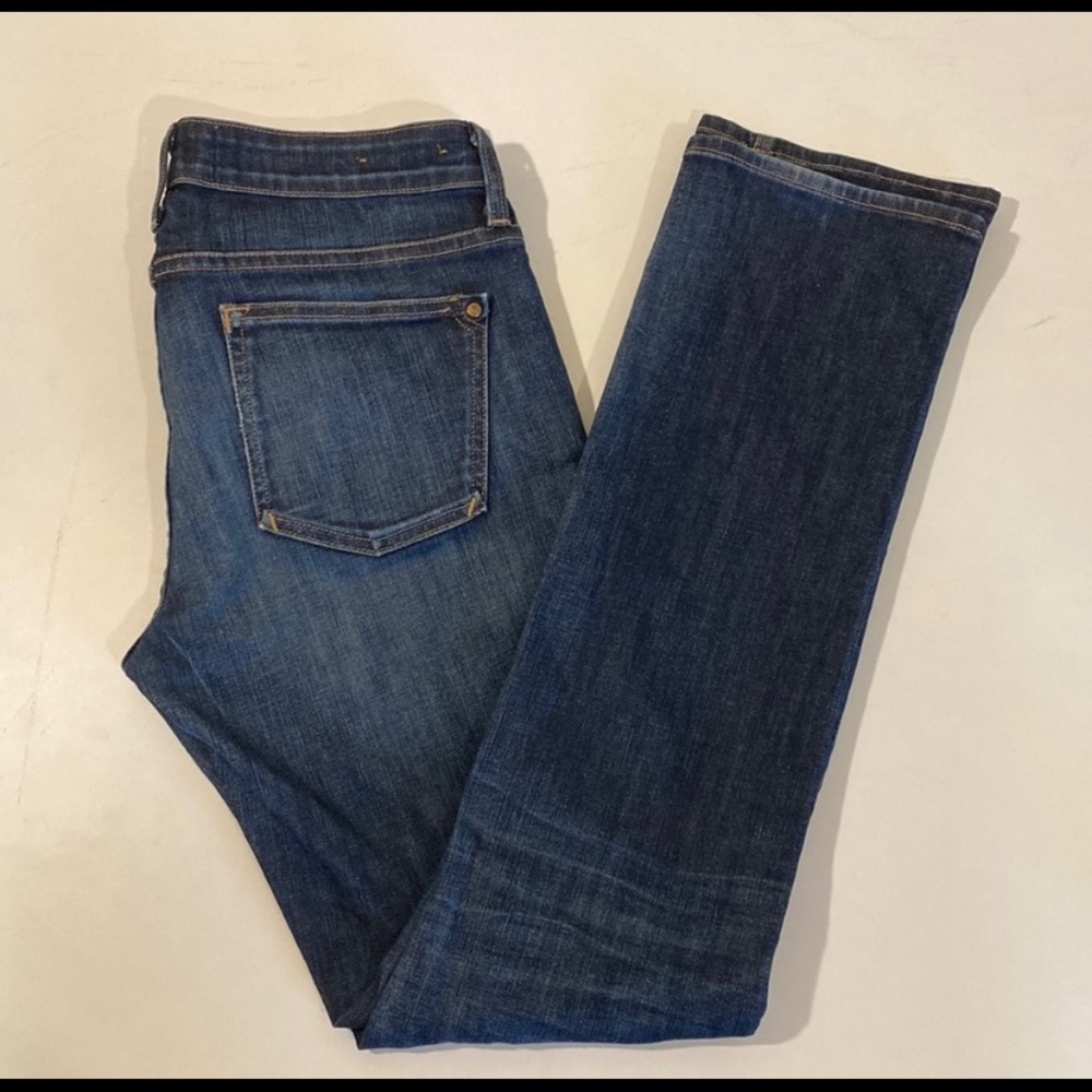 Anthropologie Pilcro and the Letterpress Slim Straight Jean EUC Size 30